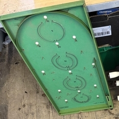 Retro Bagatelle Board Game Working