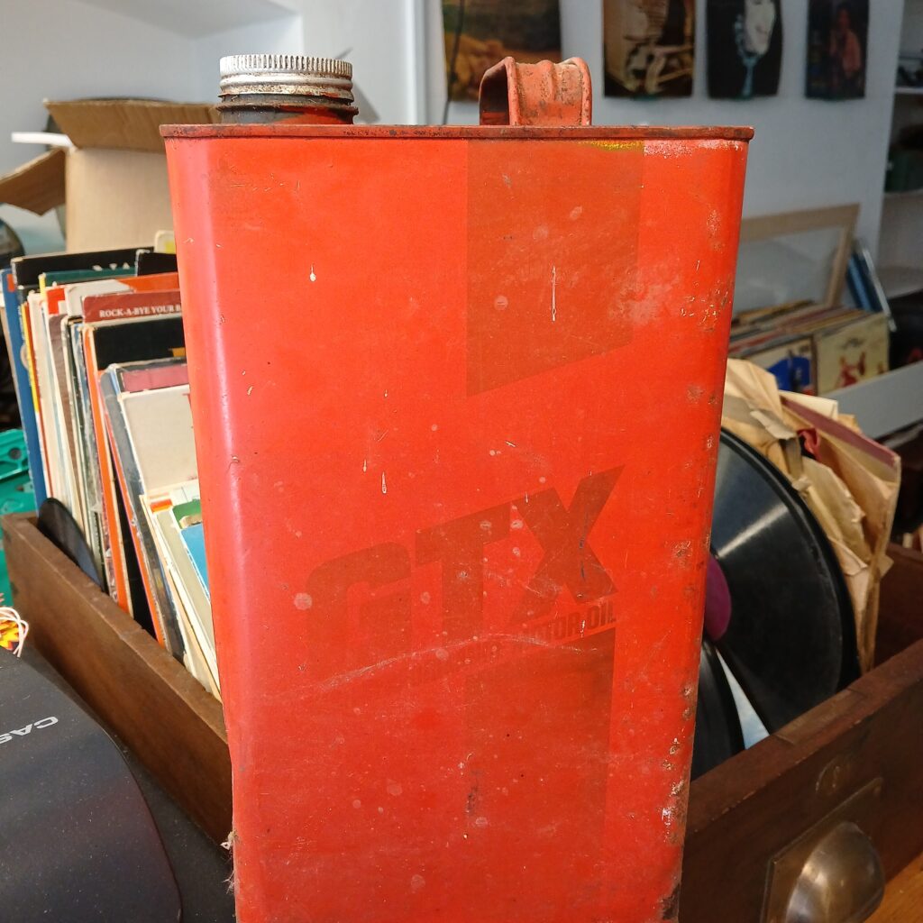 Retro Metal Oil Can 2