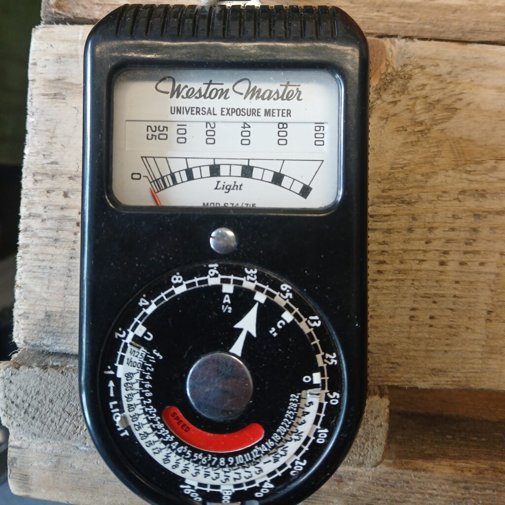 Retro Weston Master Camera Light Meter Working