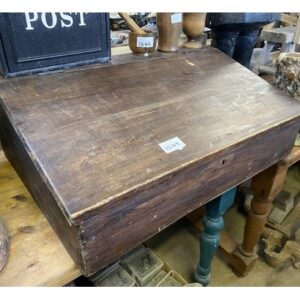 Antique Wooden Desktop Organiser Unit