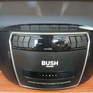 Retro CD Player With Cassette Tape And Radio